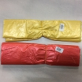 30cm厚型塑料袋  厚型  塑料袋  垃圾袋  红/黄 50扎/件