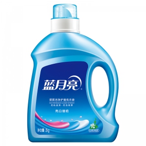 蓝月亮2kg亮白增艳洗衣液(自然清香)6瓶/件