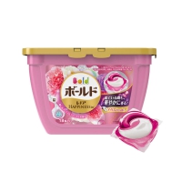 日本宝洁3D洗衣凝珠洗衣球(玫瑰花香)18颗  6盒/件
