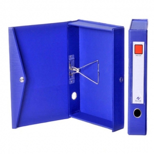 凤江201A档案盒(横夹)6cm 紫蓝色  20个/件