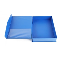 齐心A1296档案盒 35mm 蓝/灰 文件盒