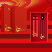 建党礼盒（保温杯+雨伞） 七一红色纪念品
