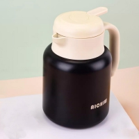 爱奇屋AI-D193茶多酚保温壶 1000ml 水墨绿/黑色