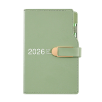 欧派26004-A5 日程本（带笔） 每日周计划表记事本日历本 180张